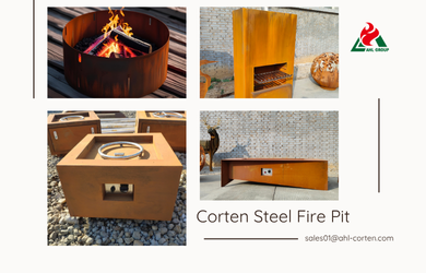 Corten Steel Fire Pit